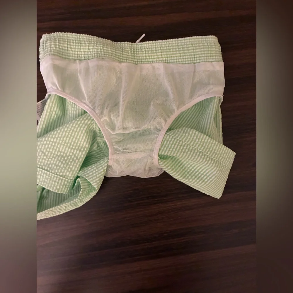 Janie and Jack Disney Mickey Mouse Recycled Swim Trunk Shorts